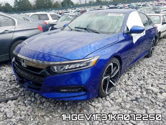 1HGCV1F31KA072250 фото 3