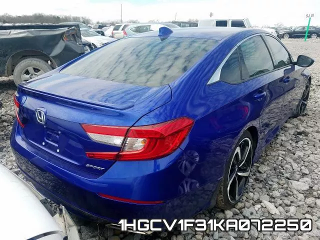 1HGCV1F31KA072250 фото 5