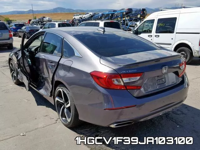 1HGCV1F39JA103100 фото 4