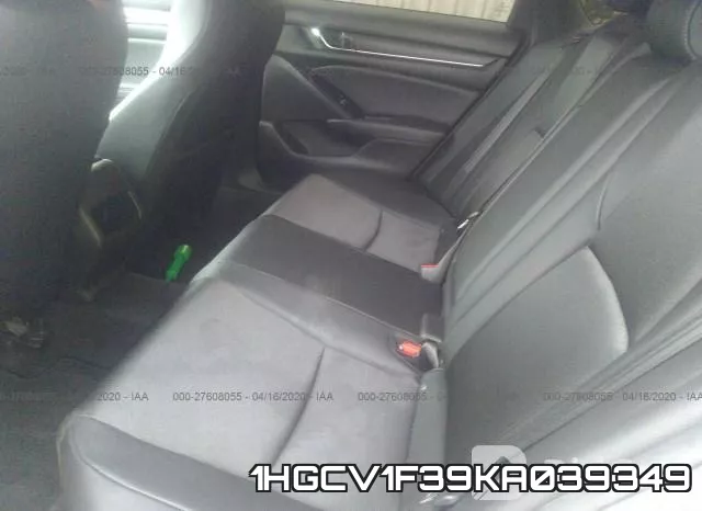1HGCV1F39KA039349 фото 9