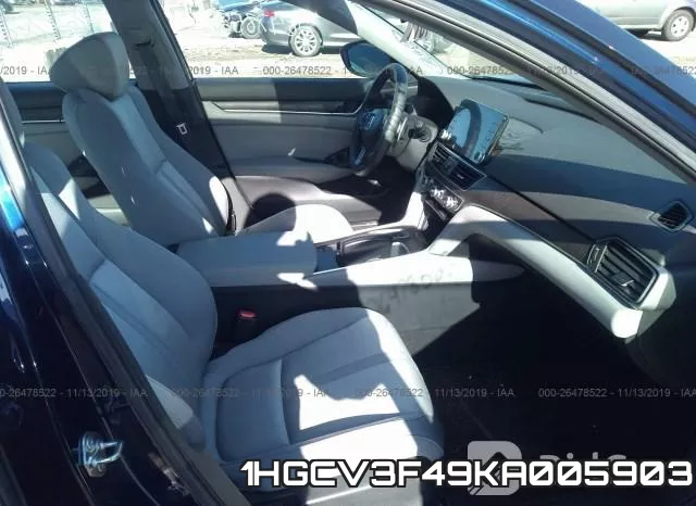 1HGCV3F49KA005903 фото 6