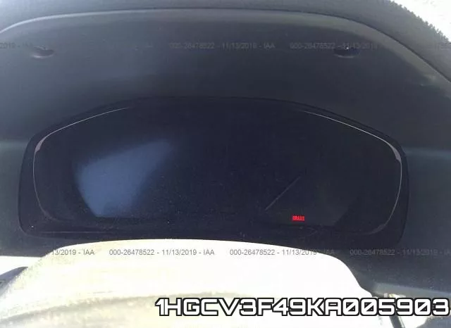 1HGCV3F49KA005903 фото 8