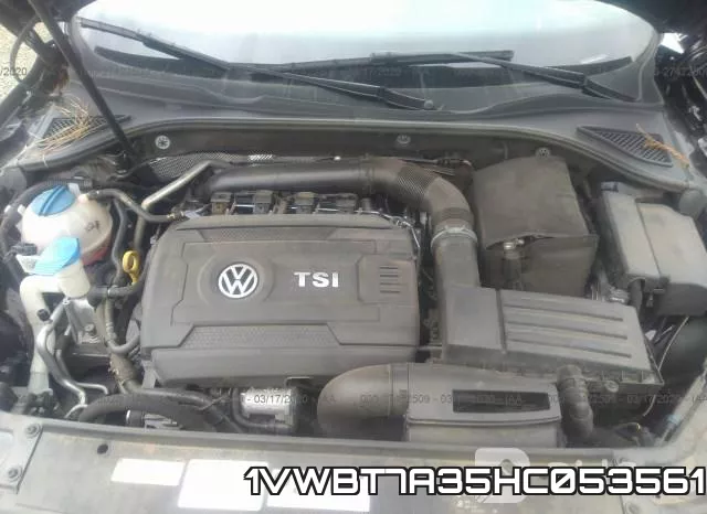 1VWBT7A35HC053561 фото 2