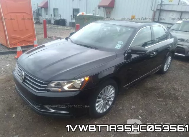 1VWBT7A35HC053561 фото 3