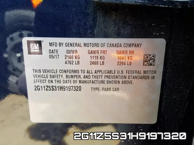 2G11Z5S31H9197320 фото 2