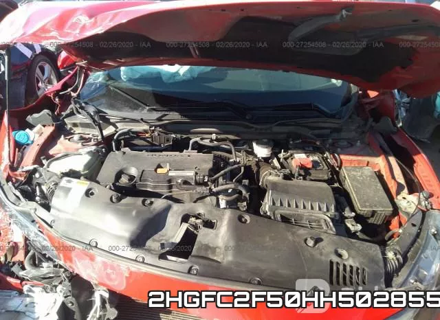 2HGFC2F50HH502855 фото 2