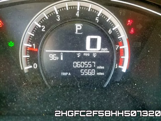 2HGFC2F58HH507320 фото 9