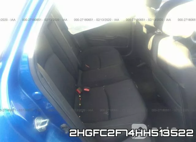 2HGFC2F74HH513522 фото 9