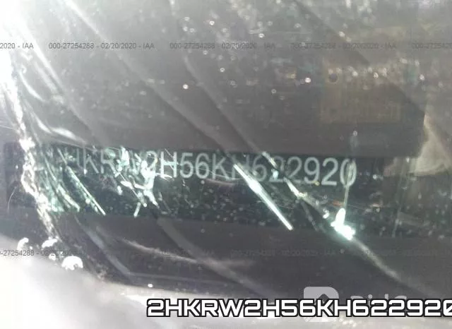2HKRW2H56KH622920 фото 10