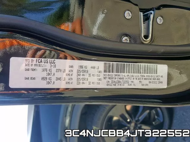 3C4NJCBB4JT322552 фото 2
