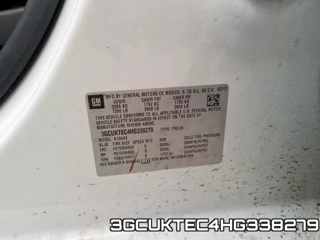 3GCUKTEC4HG338279 фото 2