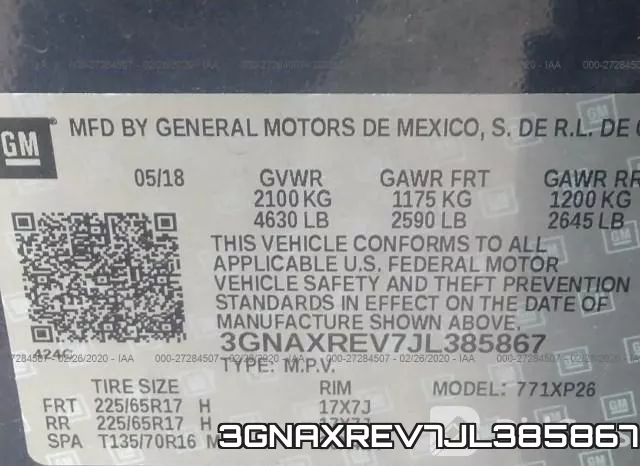 3GNAXREV7JL385867 фото 10