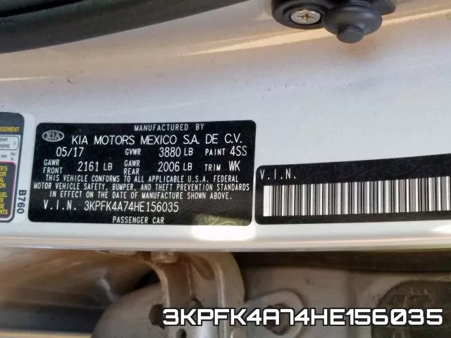 3KPFK4A74HE156035 фото 2