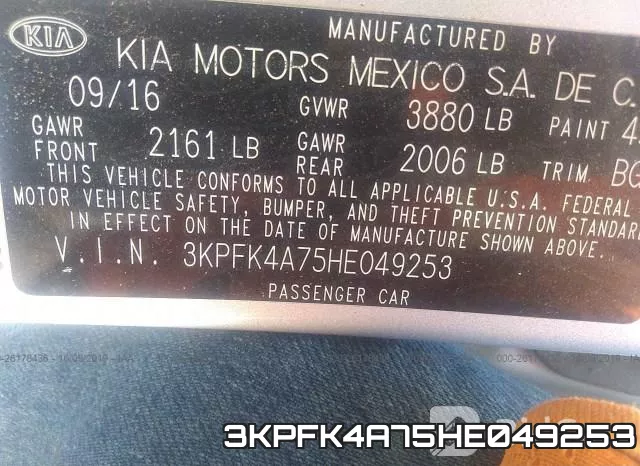 3KPFK4A75HE049253 фото 10