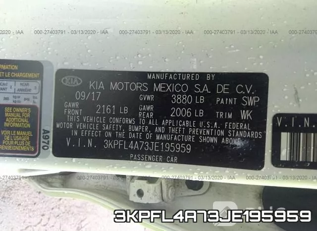 3KPFL4A73JE195959 фото 10