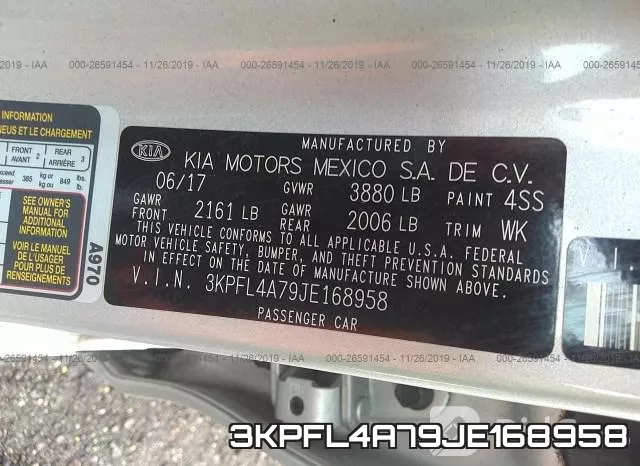 3KPFL4A79JE168958 фото 10