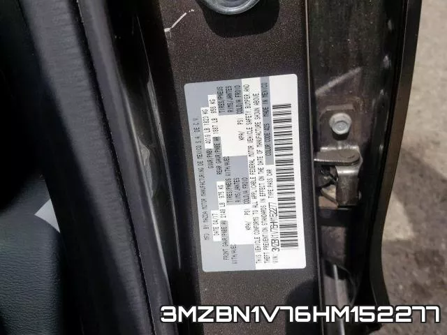 3MZBN1V76HM152277 фото 2