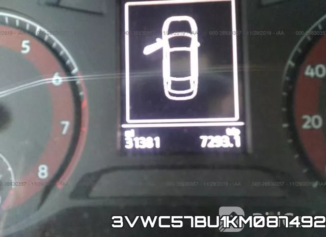3VWC57BU1KM087492 фото 9