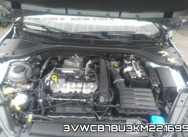 3VWCB7BU3KM221699 фото 2
