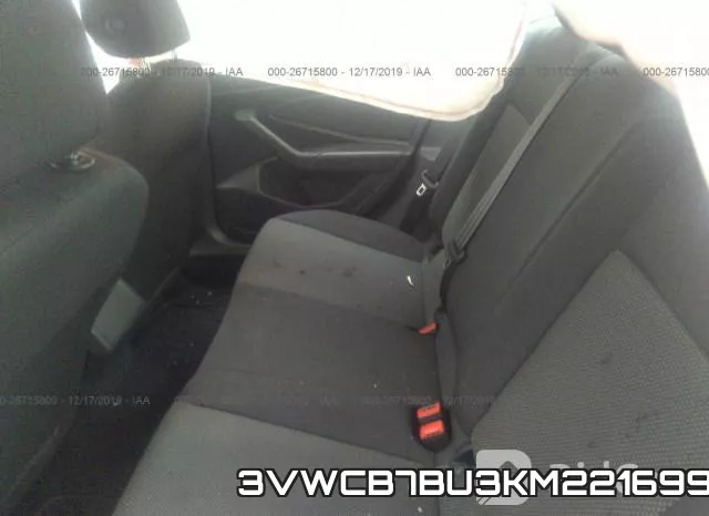 3VWCB7BU3KM221699 фото 9