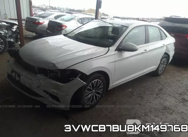 3VWCB7BU8KM149768 фото 3