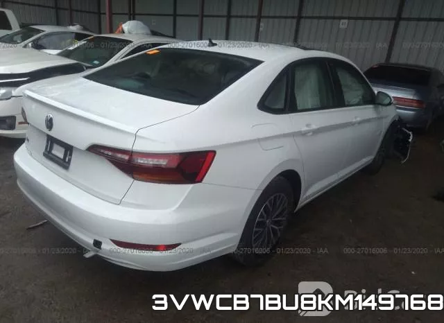 3VWCB7BU8KM149768 фото 5