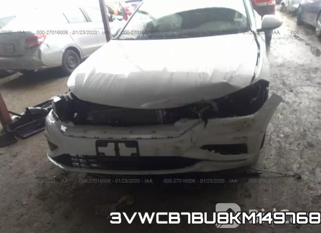 3VWCB7BU8KM149768 фото 7