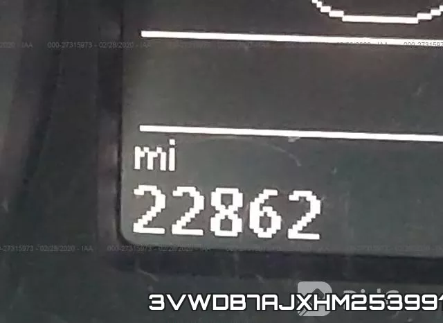 3VWDB7AJXHM253991 фото 8