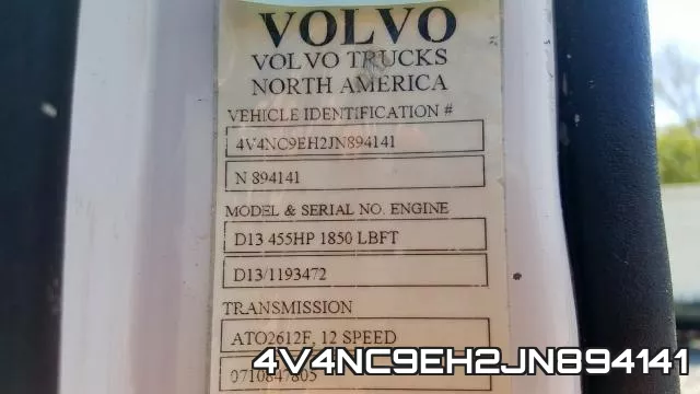 4V4NC9EH2JN894141 фото 2