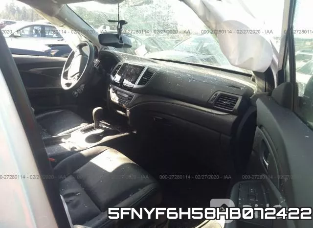 5FNYF6H58HB072422 фото 6