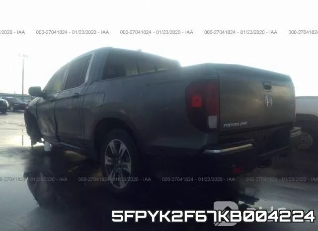 5FPYK2F67KB004224 фото 4