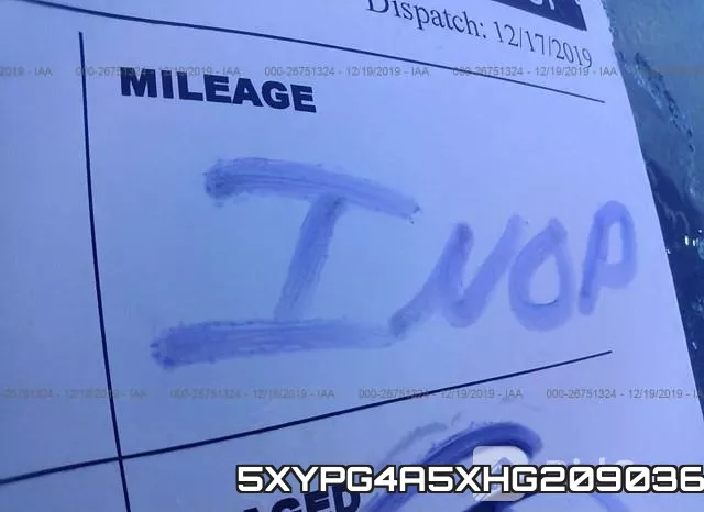 5XYPG4A5XHG209036 фото 8