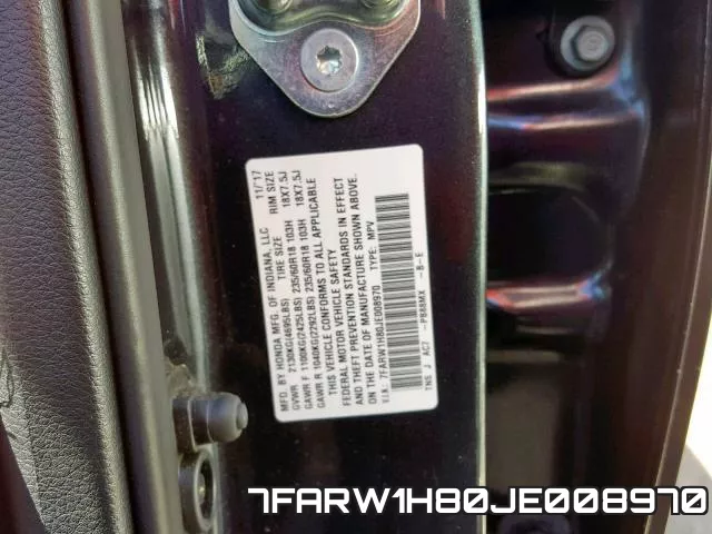 7FARW1H80JE008970 фото 2