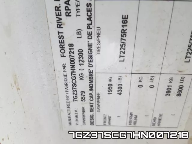 7GZ37SCG7HN007218 фото 2