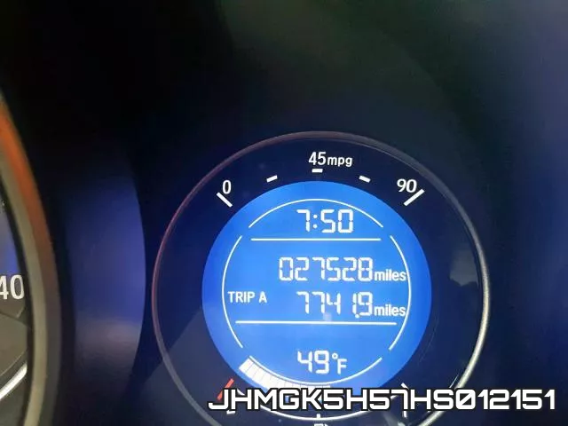 JHMGK5H57HS012151 фото 9
