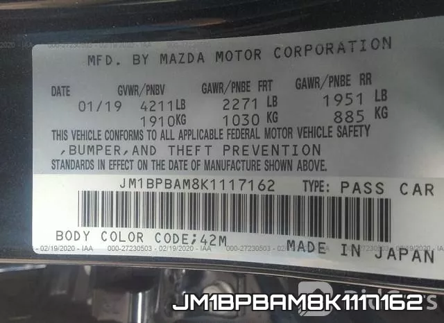 JM1BPBAM8K1117162 фото 10