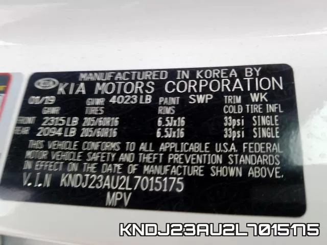KNDJ23AU2L7015175 фото 2