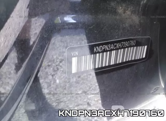 KNDPN3ACXH7190760 фото 10