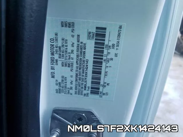 NM0LS7F2XK1424143 фото 2