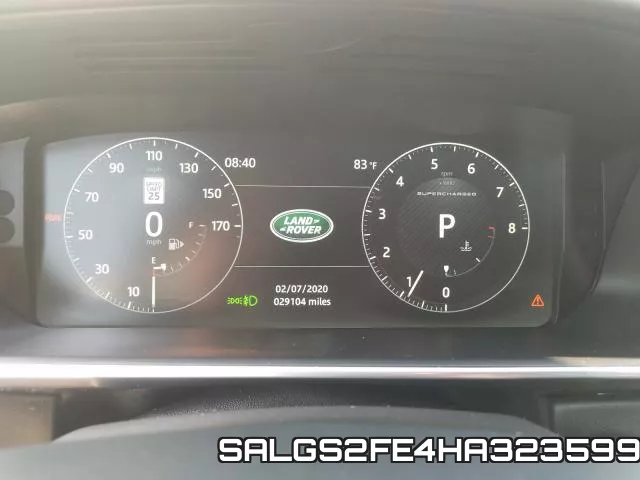 SALGS2FE4HA323599 фото 9