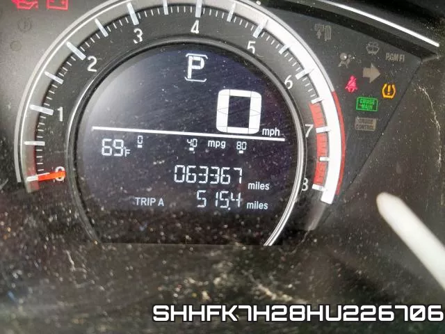 SHHFK7H28HU226706 фото 9