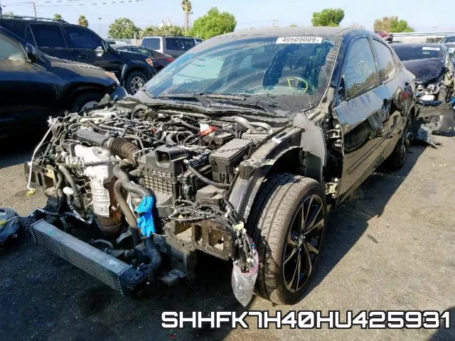 SHHFK7H40HU425931 фото 3