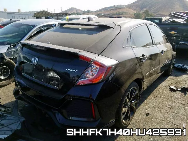 SHHFK7H40HU425931 фото 5