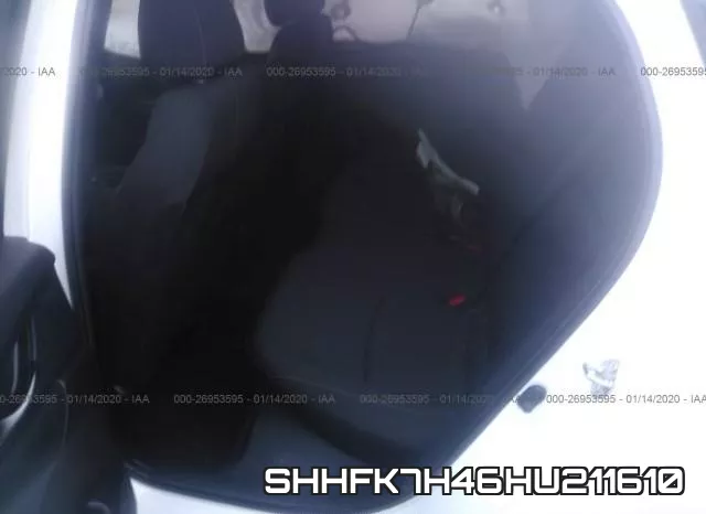 SHHFK7H46HU211610 фото 9