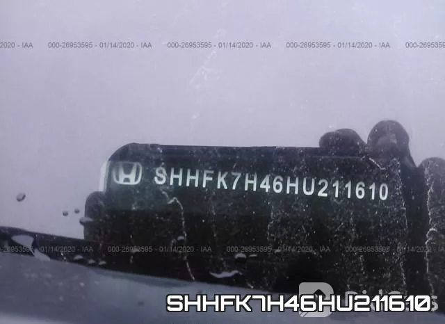 SHHFK7H46HU211610 фото 10