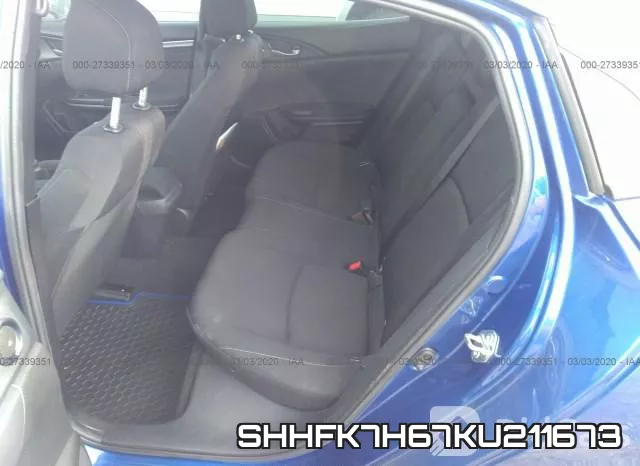 SHHFK7H67KU211673 фото 9