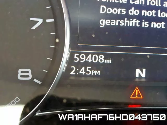 WA1AHAF76HD043750 фото 9