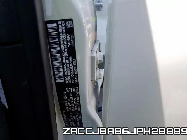 ZACCJBAB6JPH28889 фото 2