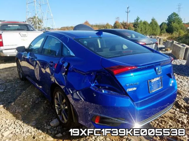 19XFC1F39KE005538 фото 4