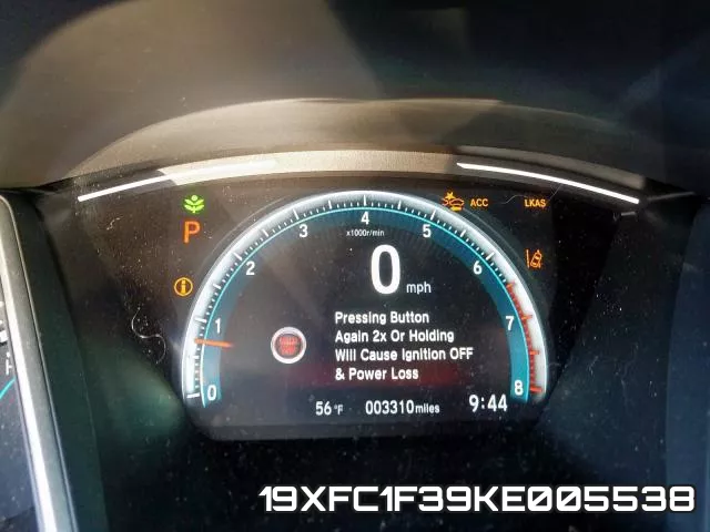 19XFC1F39KE005538 фото 9